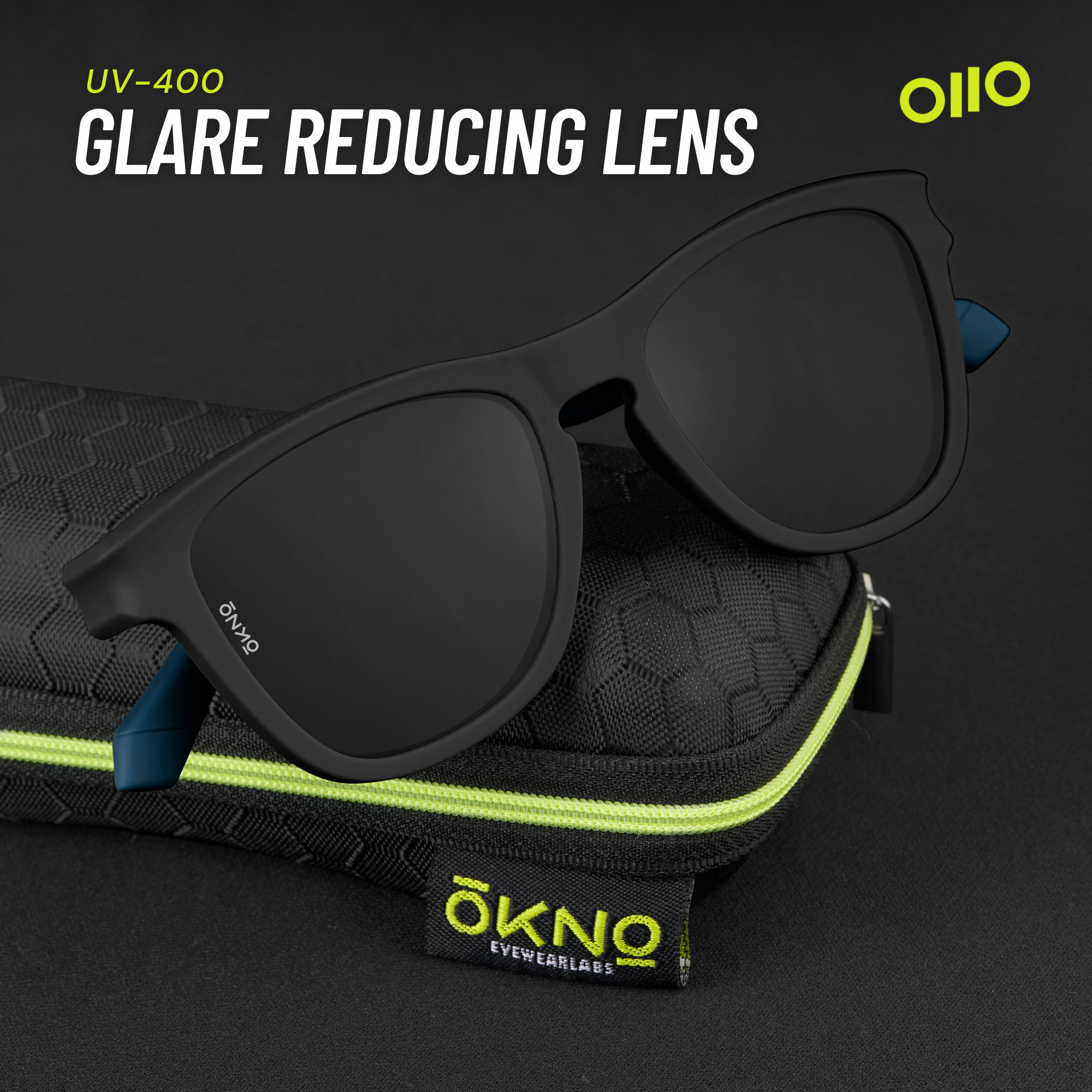 Magnus Midnight Black Prescription Lens - Main Image