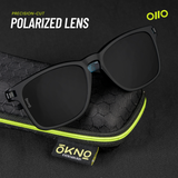 Rally | Ebony Black Prescription Lens