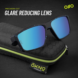 NORG | Galaxy Blue Mirror Power Sunglasses
