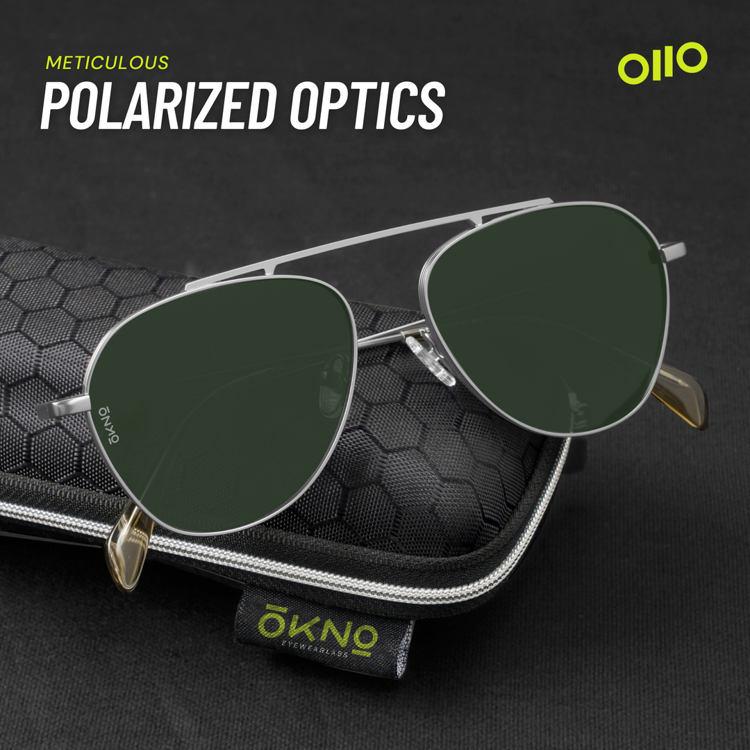 Find Luca Jade Metallic Sunglasses Collection OKNO By Eyewearlabs India