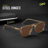 Haydn | Tan Brown Power Sunglasses
