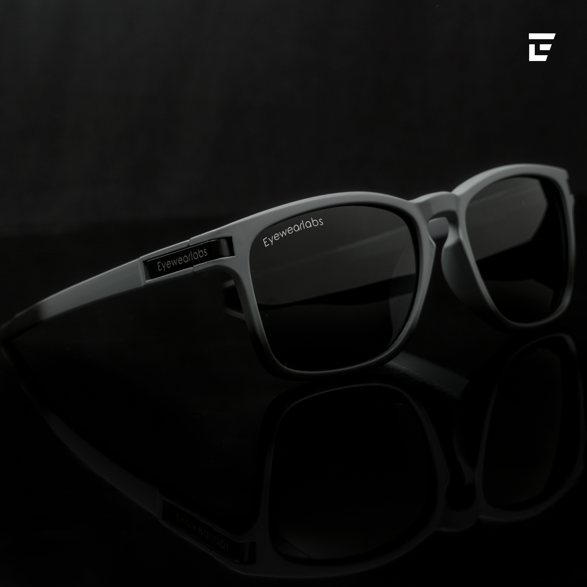 Gladiator Black Prescription Lens - Eyewearlabs