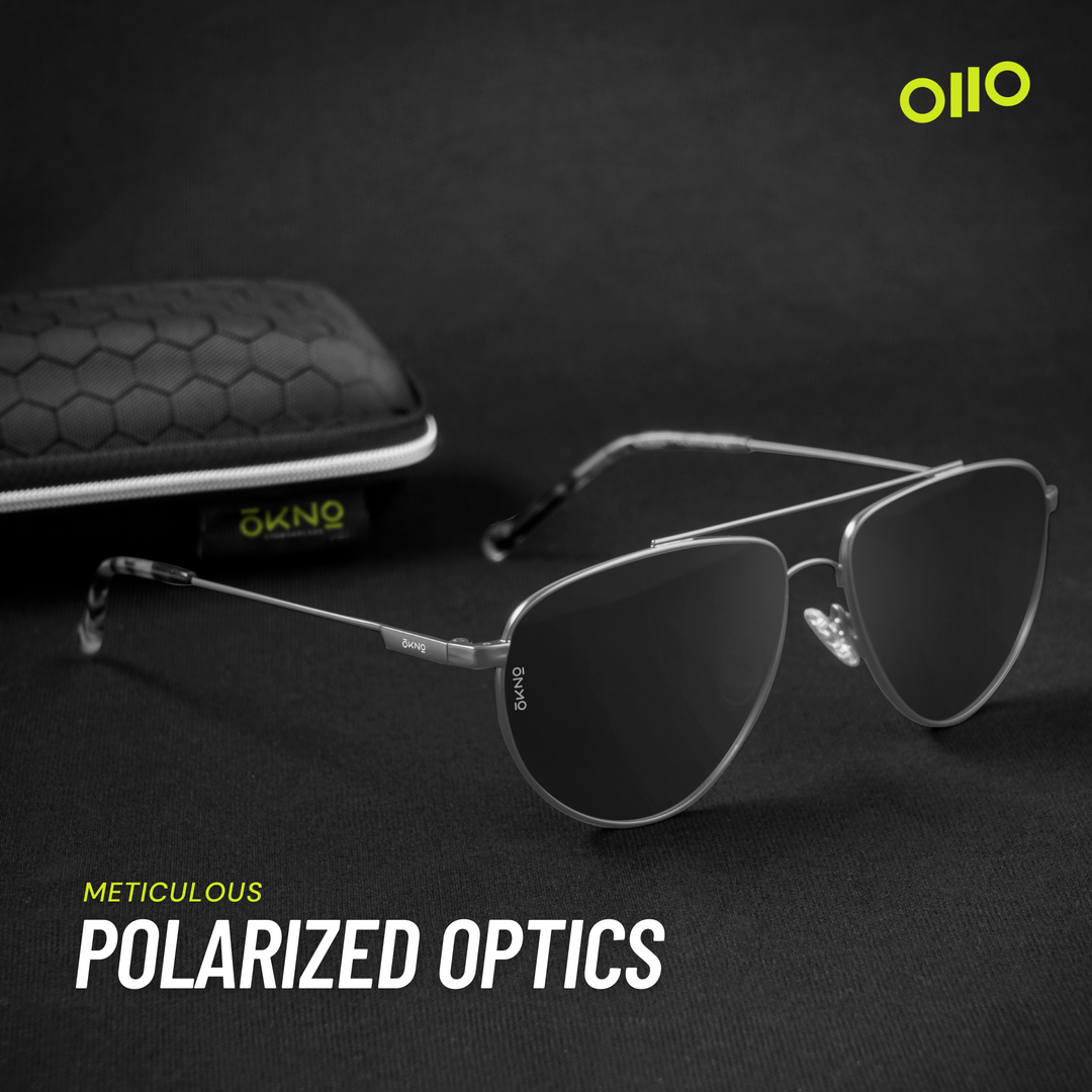 Get Ren Noir Metallic Sunglasses OKNO By Eyewearlabs India