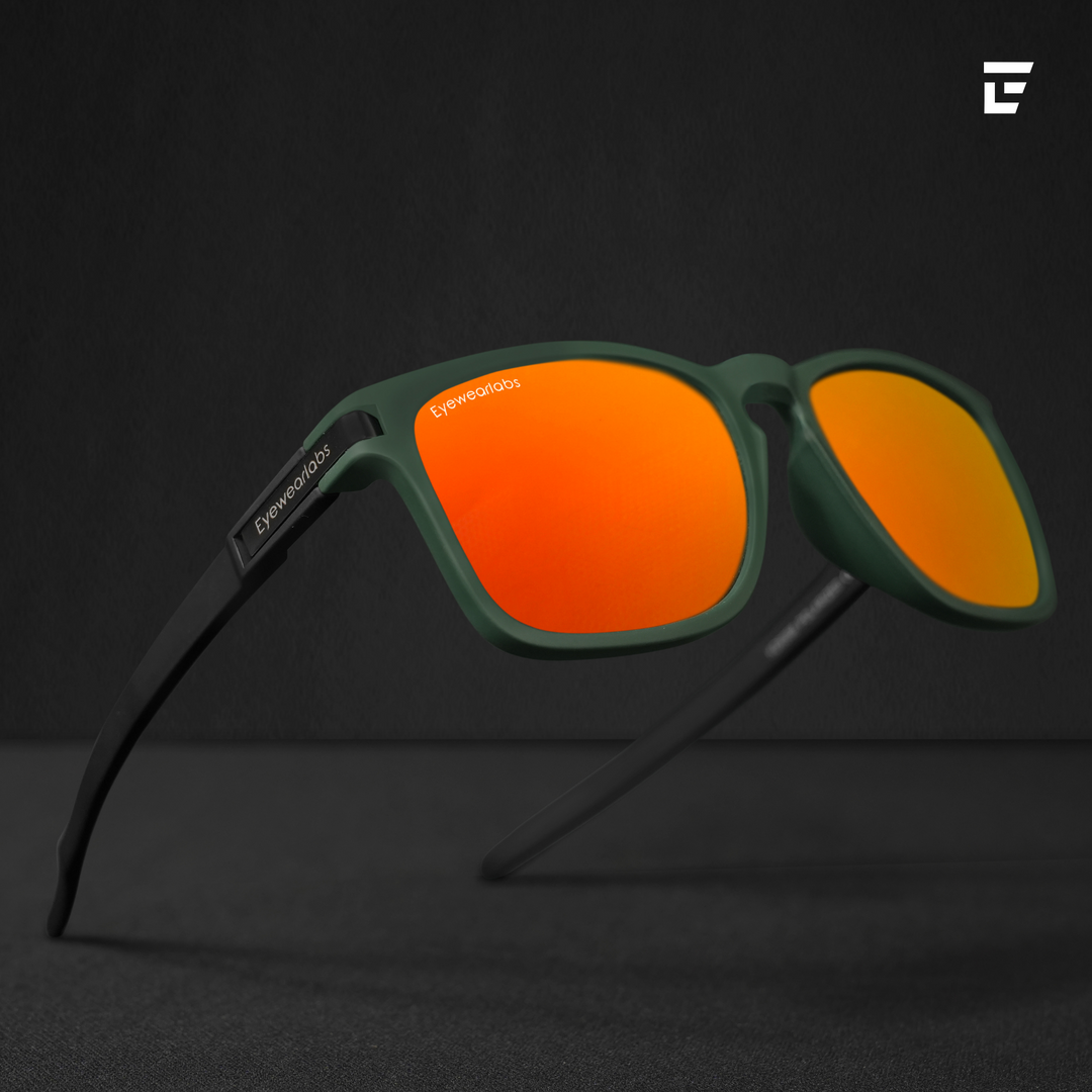 Buy Classic Olive Green Sunglasses for Men Online at Eyewearlabs