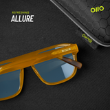Rayne | Sunset Orange Power Sunglasses