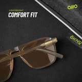 Haydn | Tan Brown Power Sunglasses