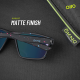 NORG | Galaxy Blue Mirror Power Sunglasses