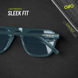 Haydn | Denim Blue Power Sunglasses