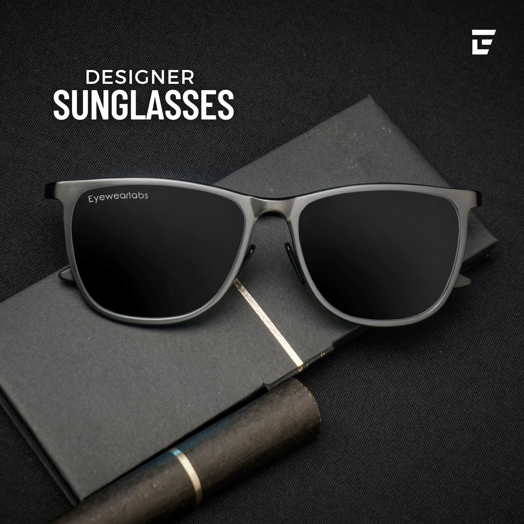 Blaze Black Gun Grey - Eyewearlabs