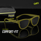 Magnus | Moss Matte Power Sunglasses