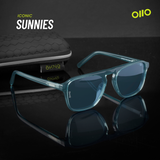 Haydn | Denim Blue Power Sunglasses