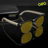 Cruz Wooden Night Vision Power Sunglasses