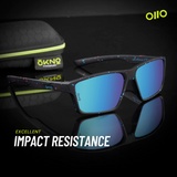 NORG | Galaxy Blue Mirror Power Sunglasses