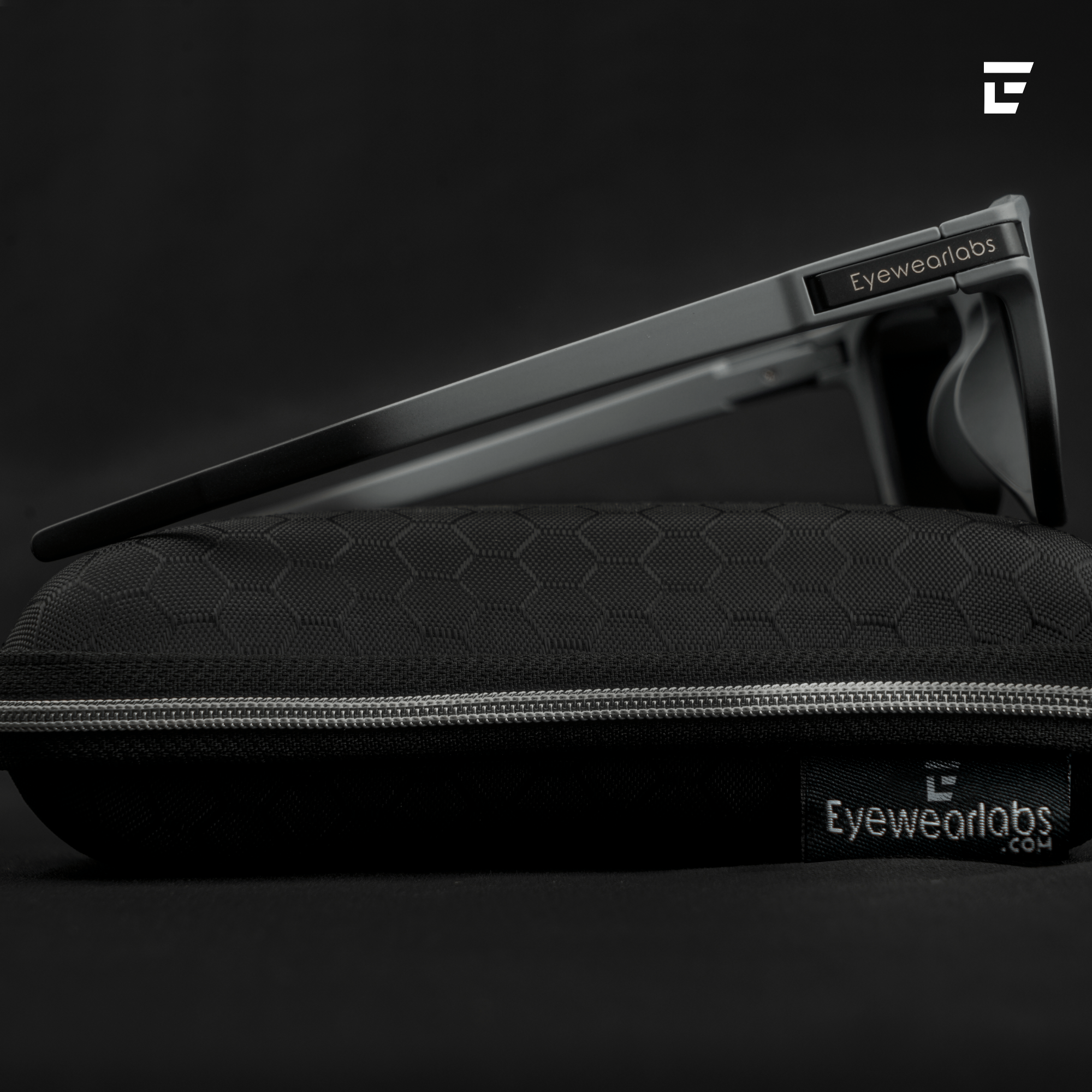 Gladiator Black Prescription Lens - Eyewearlabs