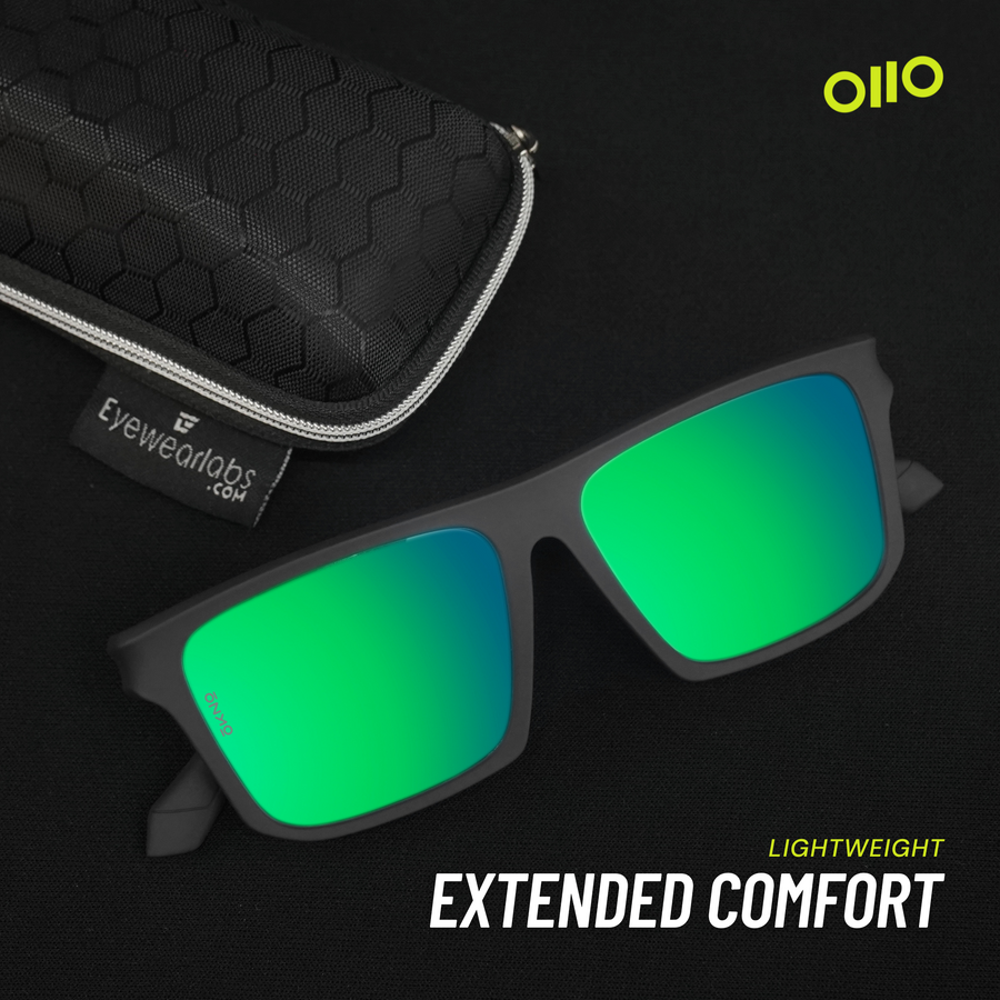 Barton Matte Grey OKNO Eyewearlabs