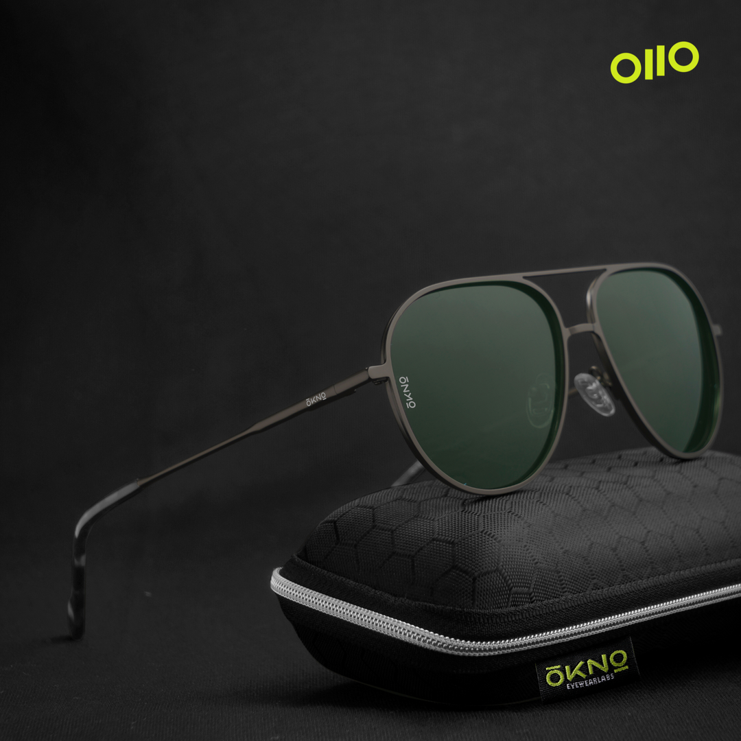 Discover Nico Jade Metallic Sunglasses OKNO By Eyewearlabs India