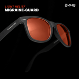 Atom Black | FL-41 Migraine Relief Glasses