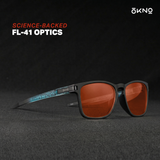 Rally | Ebony | FL-41 Migraine Relief Glasses