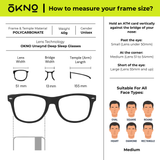 Atom Black | Deep Sleep & Fatigue Relief Glasses
