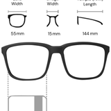 Myles Matte Grey Power Lens