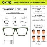 Barton Matte Black | Deep Sleep & Fatigue Relief Glasses