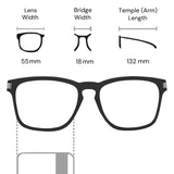 Rally | Dusk Black Prescription Lens