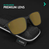 Myles Black | Yellow Night Vision Prescription Lens
