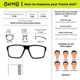 Norg Black | Deep Sleep & Fatigue Relief Glasses