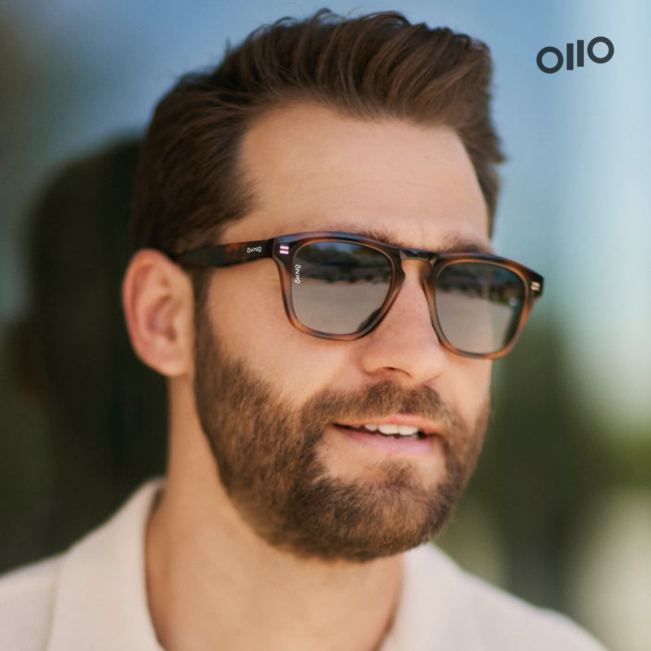 Buy OKNO By Eyewearlabs Rayne Grey TORT Italian Acetate Sunglasses Online