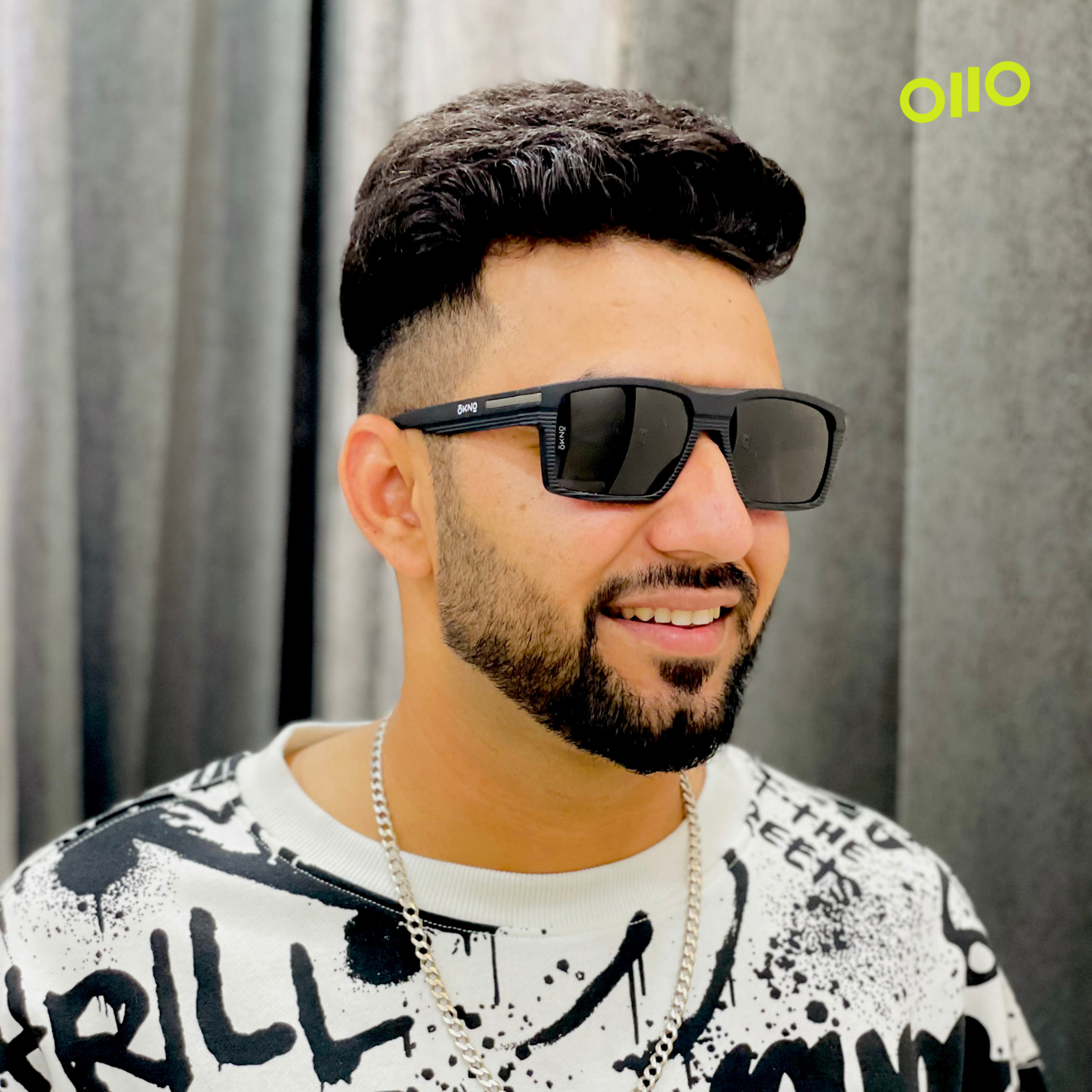 Tropix Matte Black Sunglasses OKNO By Eyewearlabs