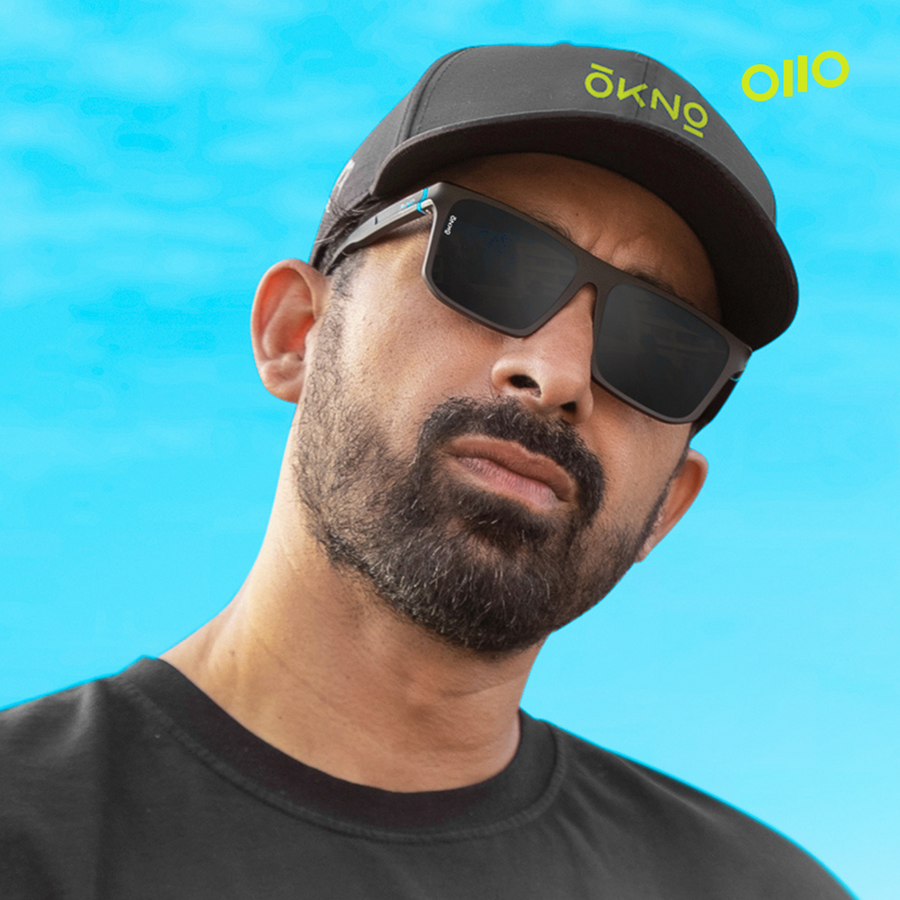 Barton Matte Black Sunglasses OKNO By Eyewearlabs