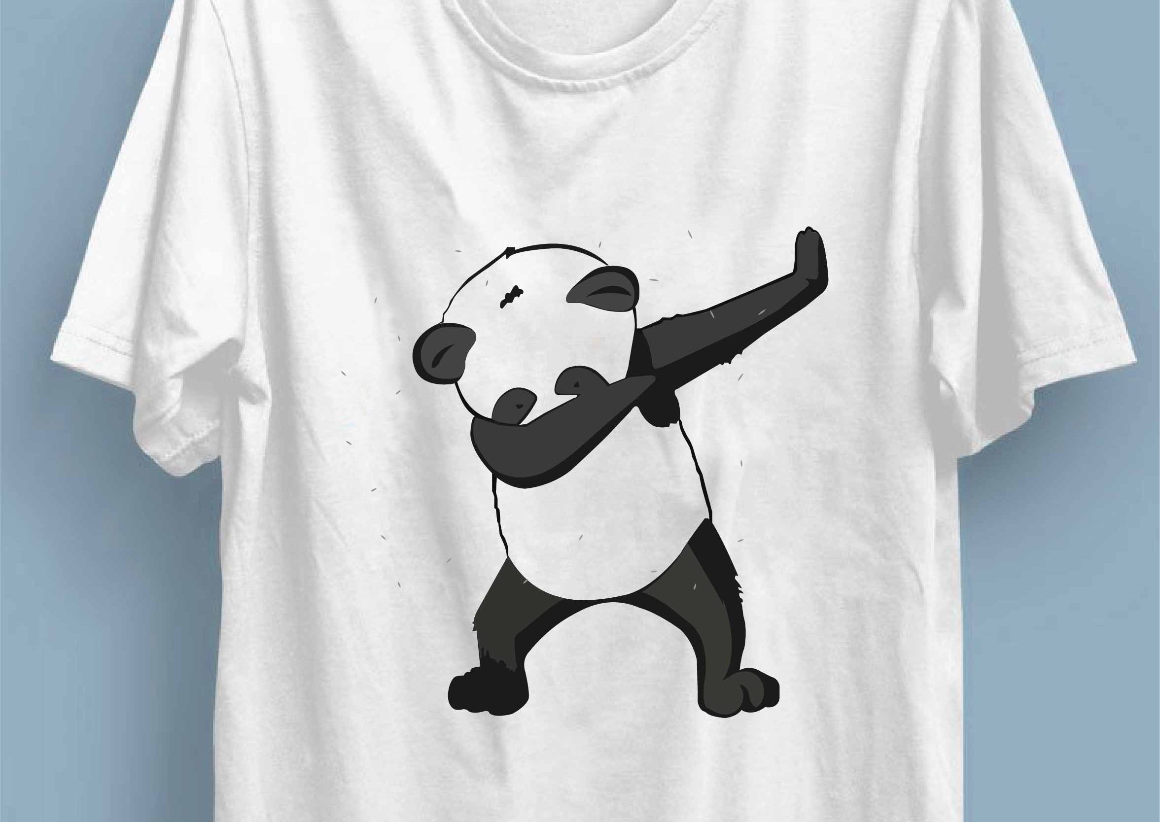 Dabbing Panda Reactr Tshirts For Men - Eyewearlabs