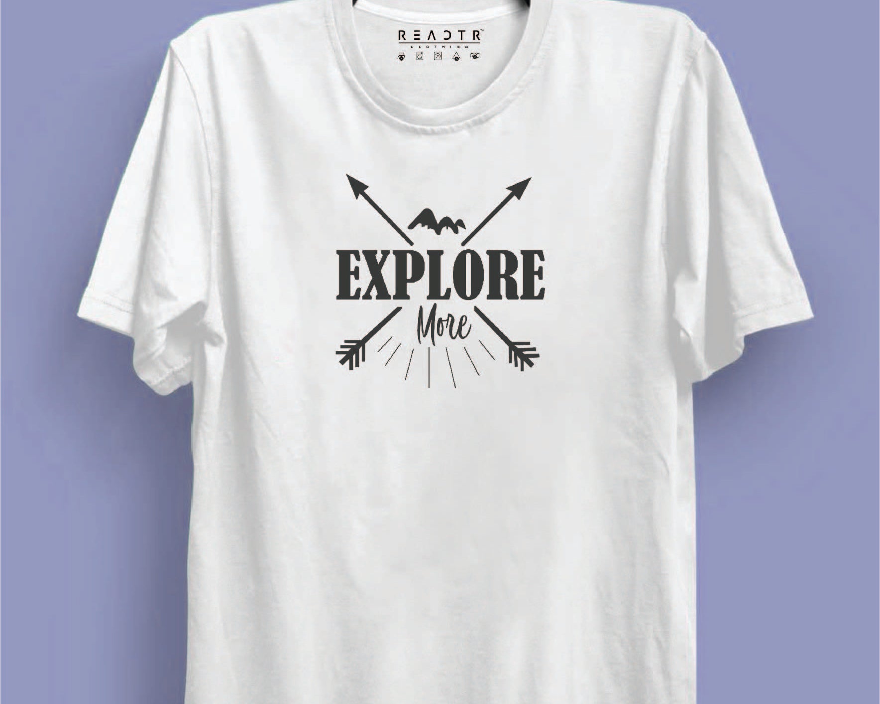 Explore more Reactr Tshirts For Men - Eyewearlabs