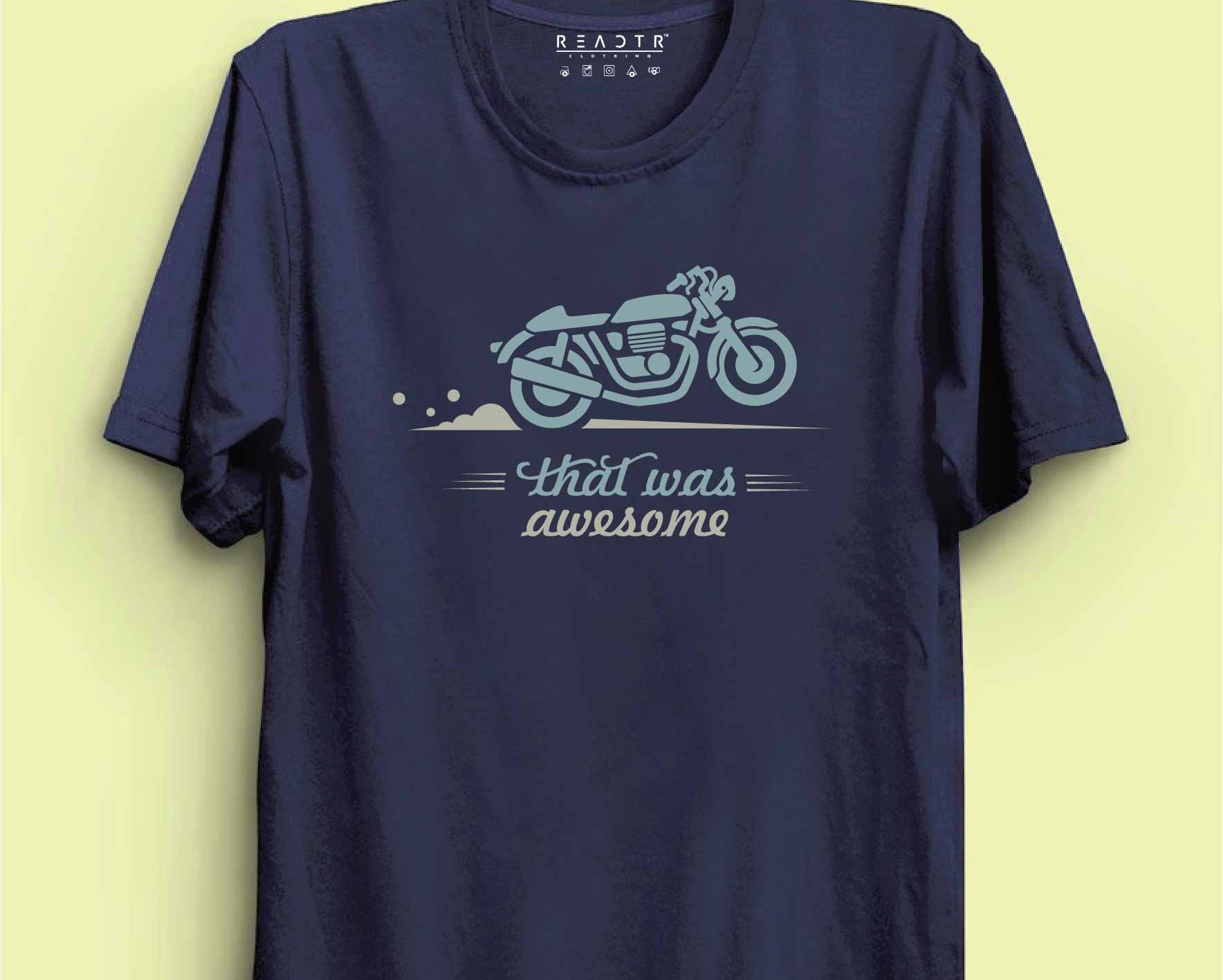 That Was Awesome Reactr Tshirts For Men - Eyewearlabs