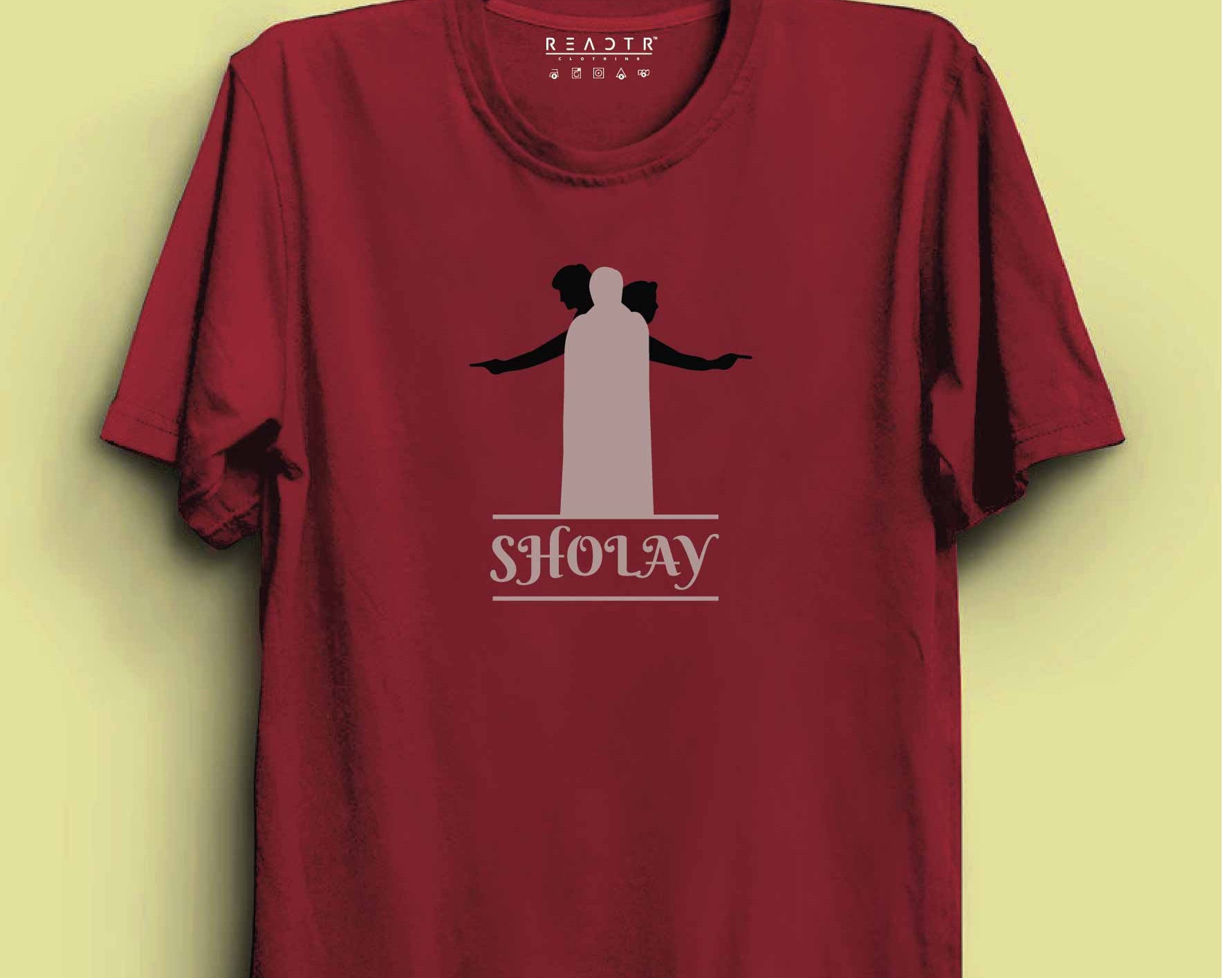 Sholay Reactr Tshirts For Men - Eyewearlabs