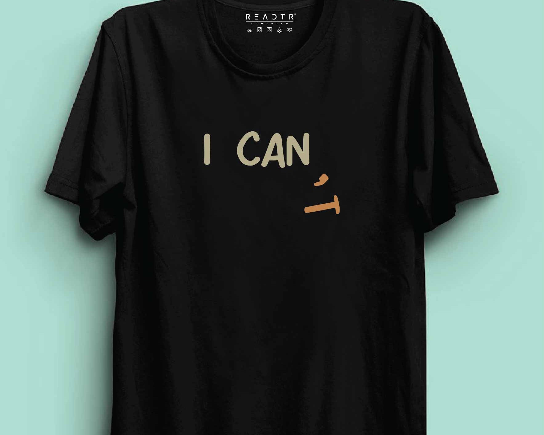 I Can Reactr Tshirts For Men - Eyewearlabs