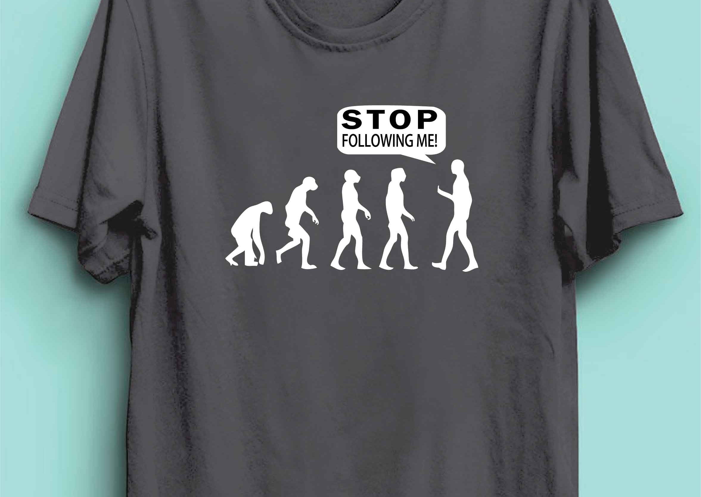 Stop Following Me Reactr Tshirts For Men - Eyewearlabs