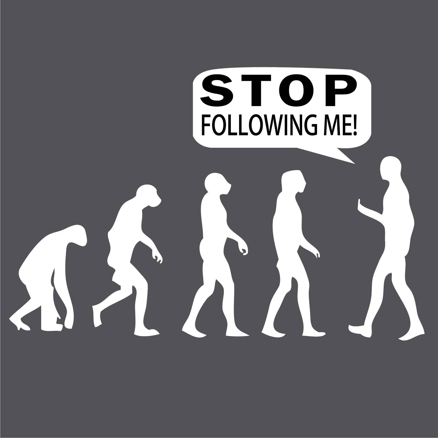 Stop Following Me Reactr Tshirts For Men - Eyewearlabs