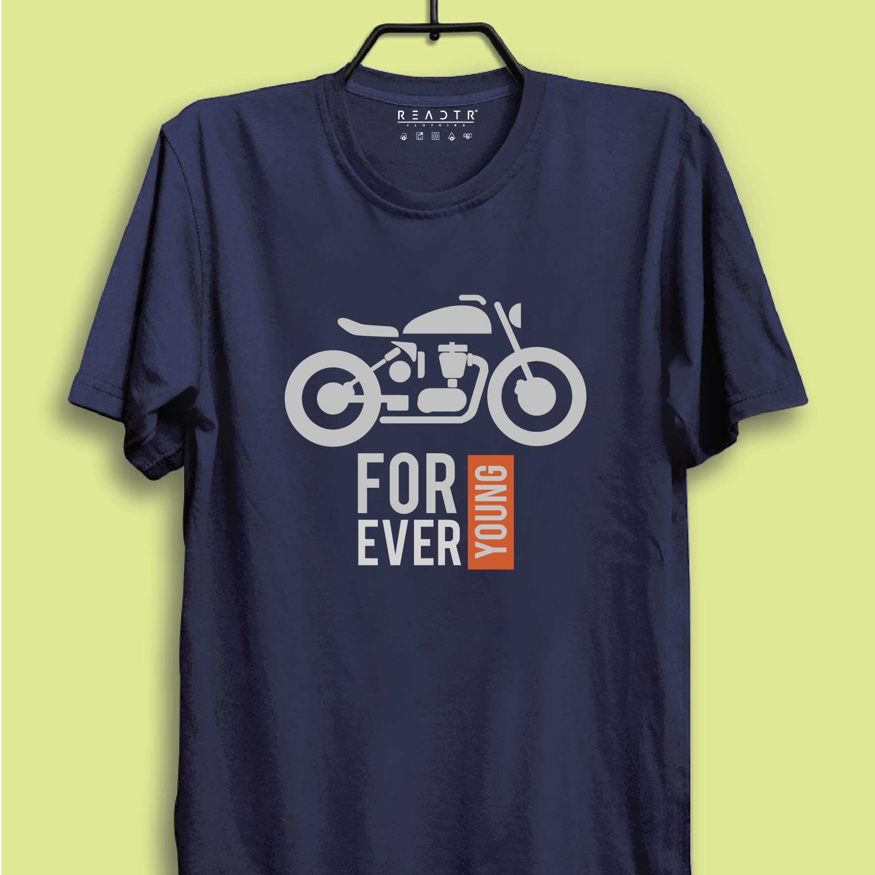 Forever Young Reactr Tshirts For Men - Eyewearlabs