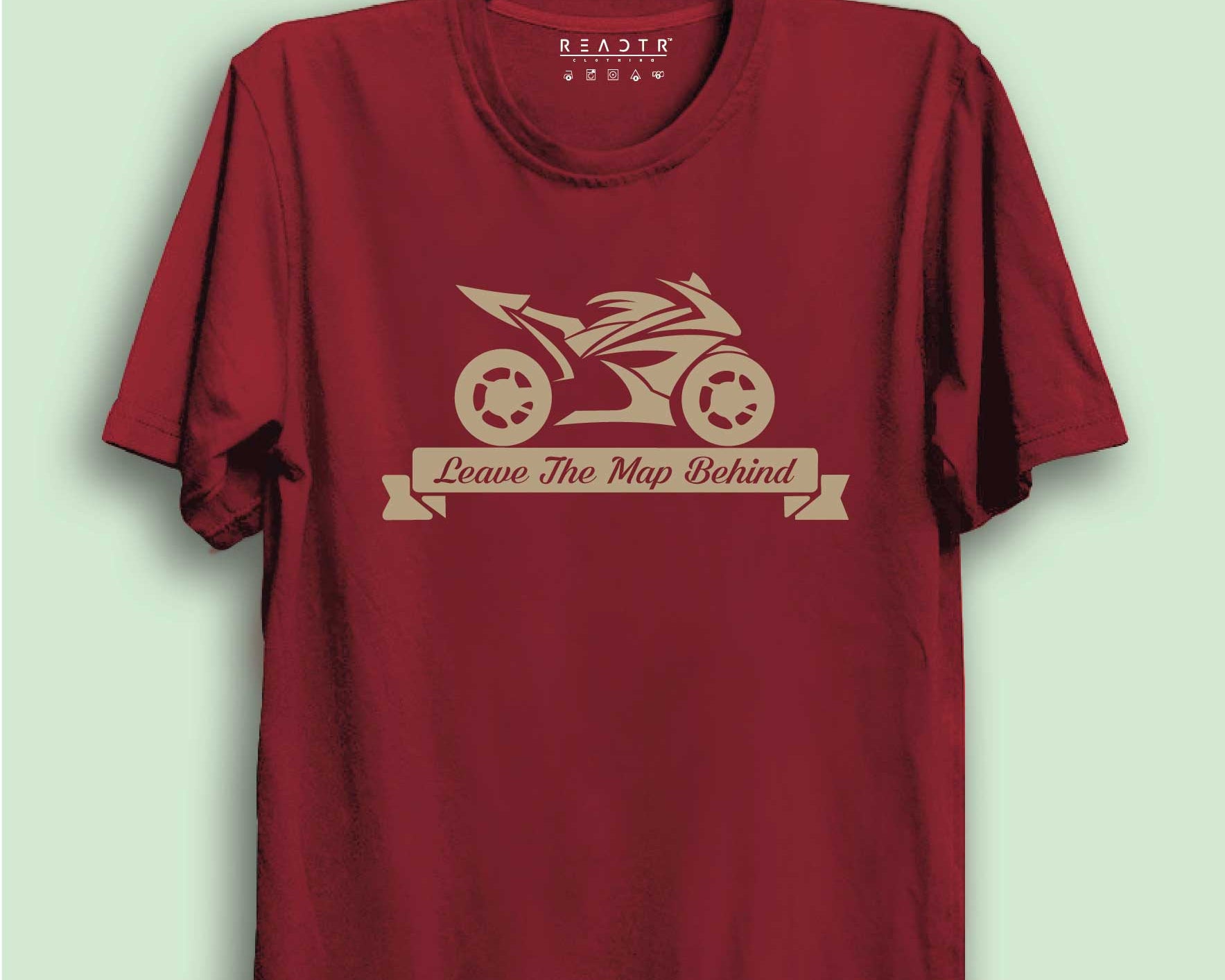 Leave The Map Behind Reactr Tshirts For Men - Eyewearlabs