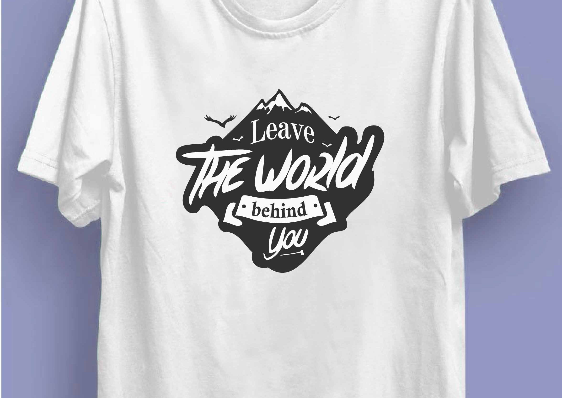 Leave The World Behind Reactr Tshirts For Men - Eyewearlabs