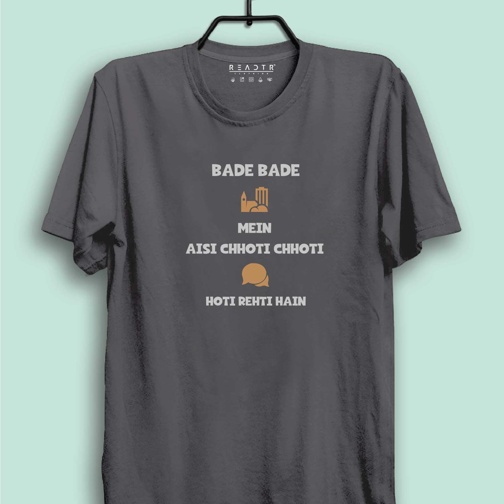Bade Bade Desho Mein Reactr Tshirts For Men - Eyewearlabs