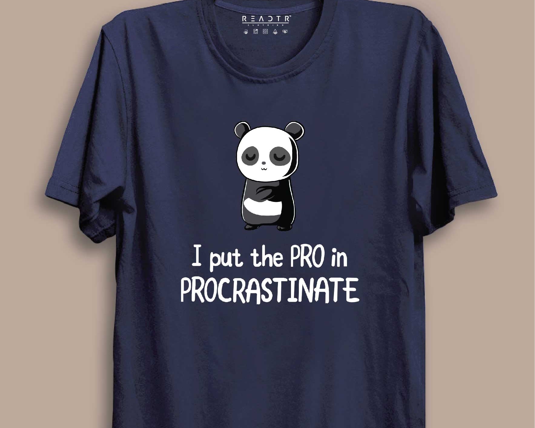 I Put the Pro in Procrastinate Reactr Tshirts For Men - Eyewearlabs