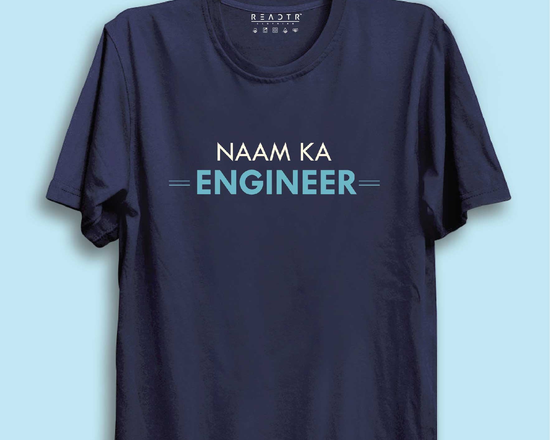 Naam Ka Engineer Reactr Tshirts For Men - Eyewearlabs