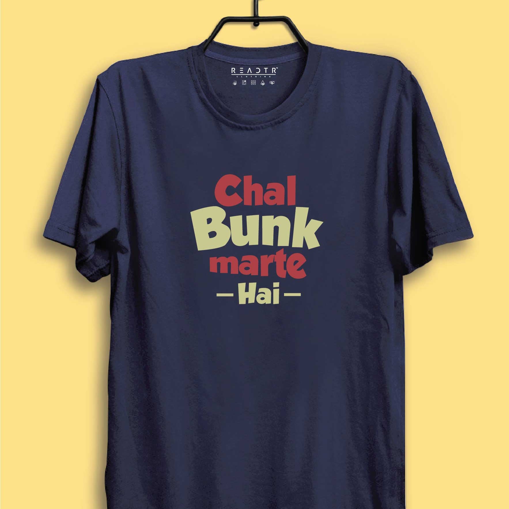 Chal Bunk Marte Hai Reactr Tshirts For Men - Eyewearlabs