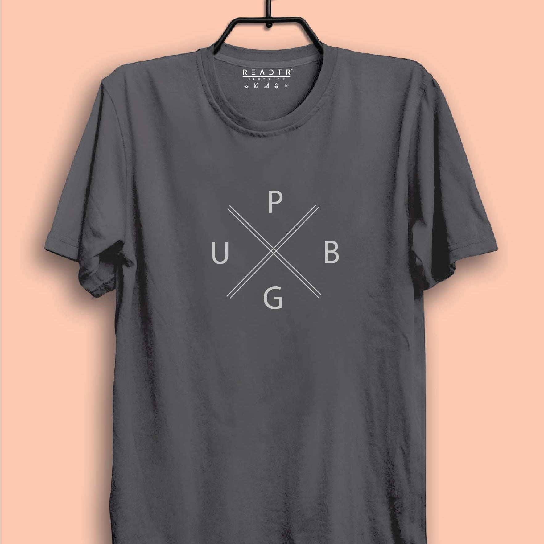 PUBG Reactr Tshirts For Men - Eyewearlabs