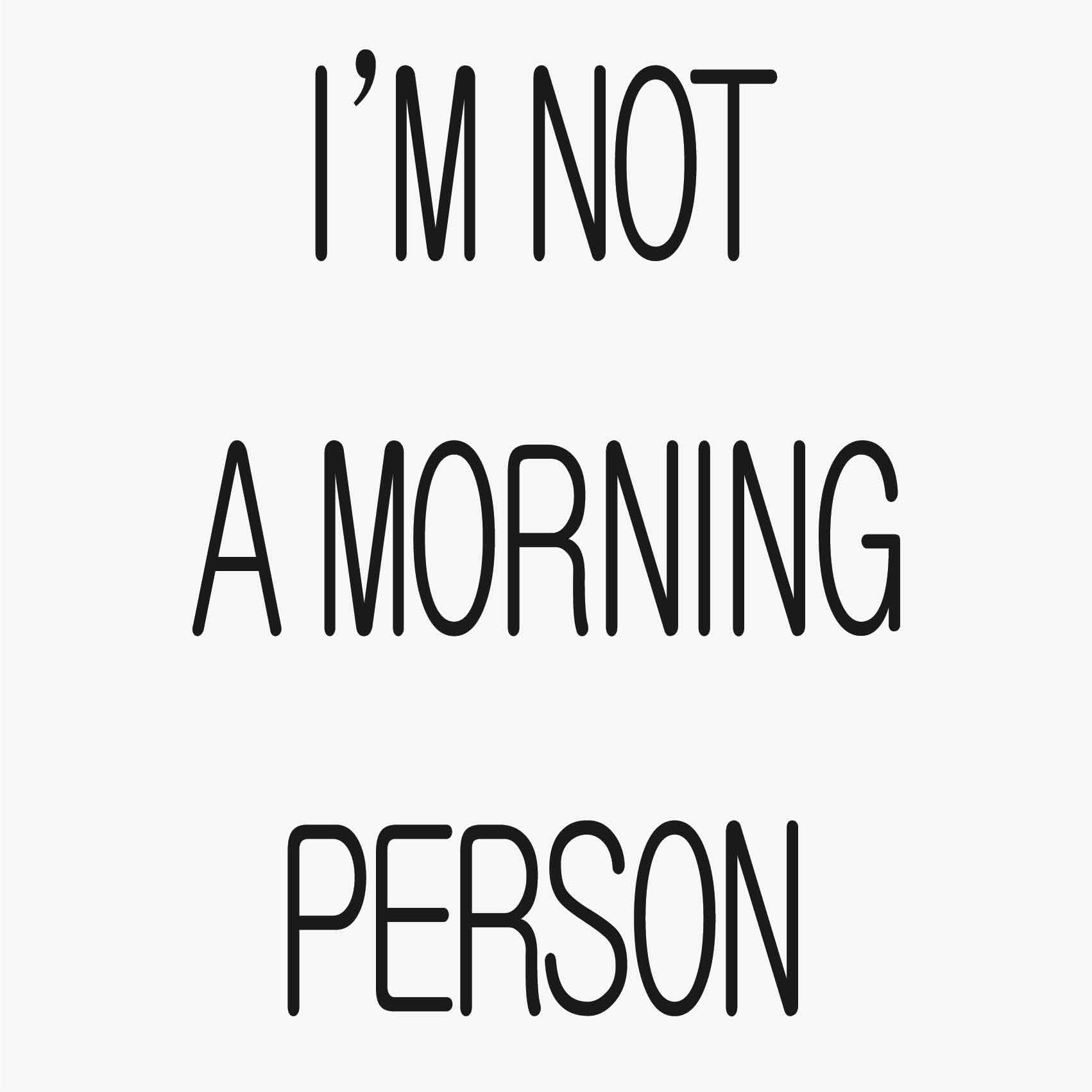 I am not a Morning Person Reactr Tshirts For Men - Eyewearlabs