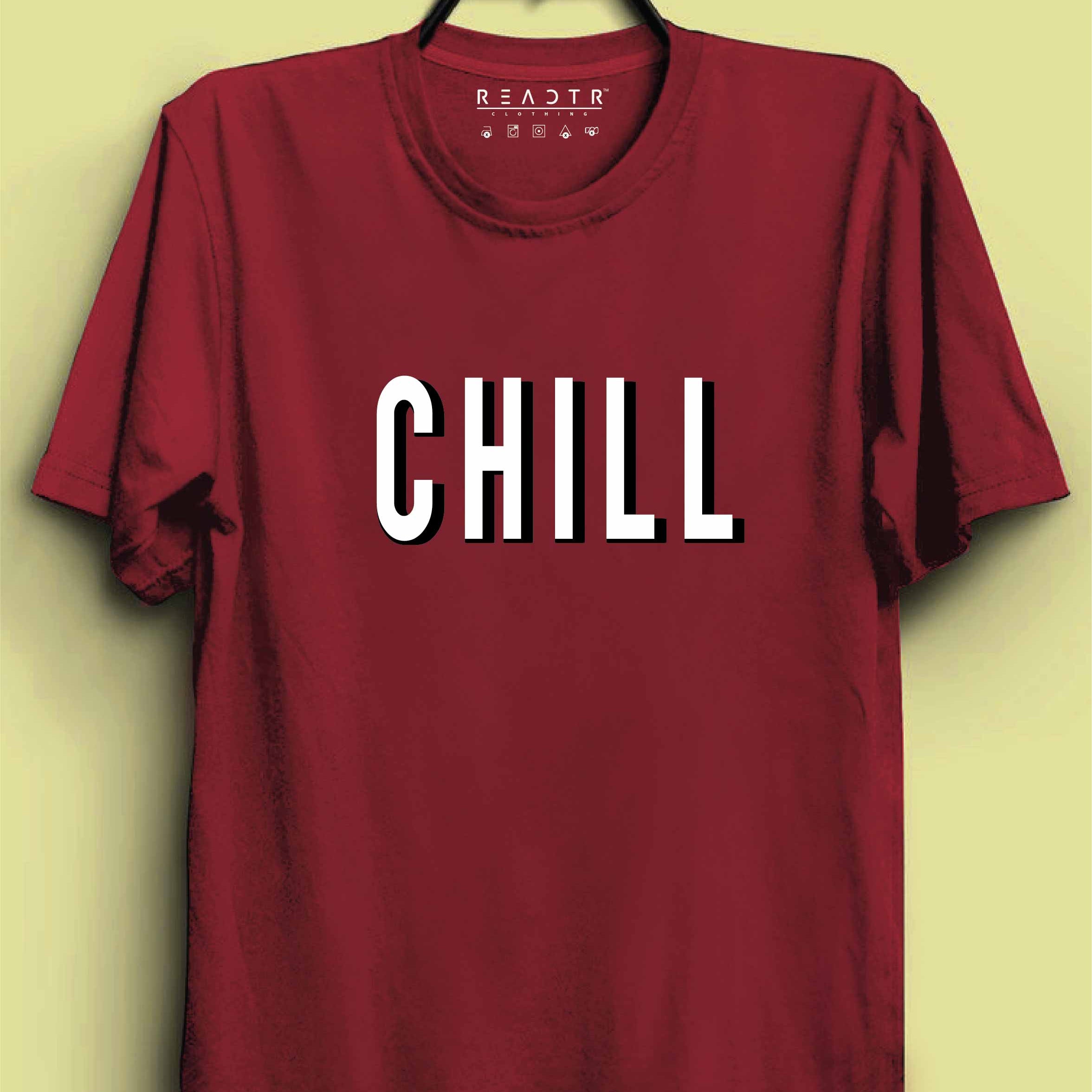 Chill Reactr Tshirts For Men - Eyewearlabs