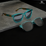 Falcon Silver & Vision Black - Set of 2 Couple Sunglasses