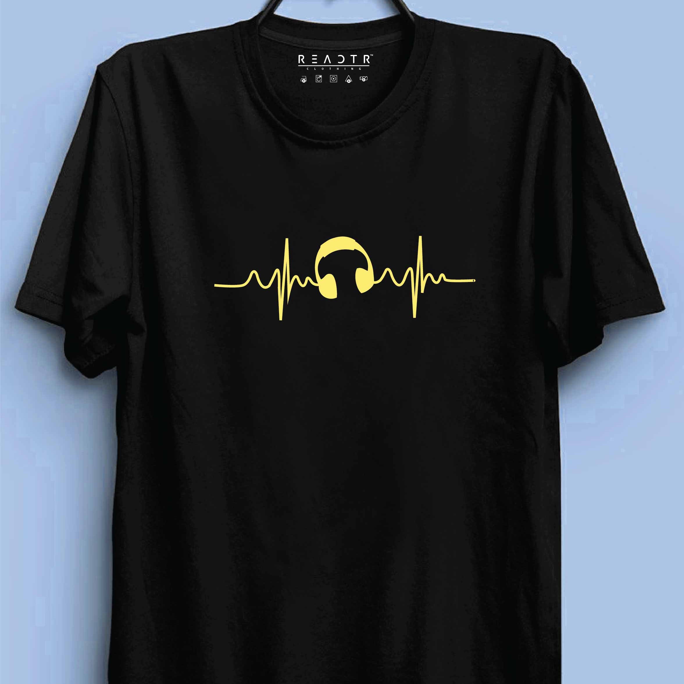 Music Lover Reactr Tshirts For Men - Eyewearlabs